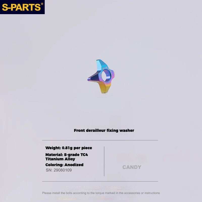 S-PARTS Titanium Derailleur Gear Screws Compatible with SRAM RED AXS