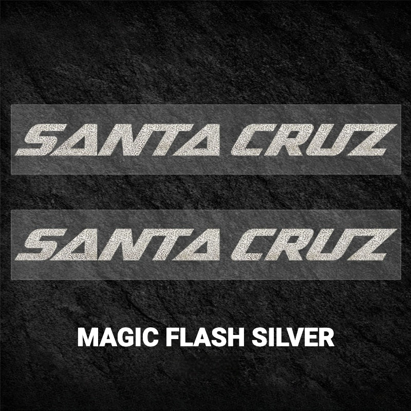 SANTA CRUZ Bronson Frame Logo Decal Kit | Custom Color Change MTB Sticker