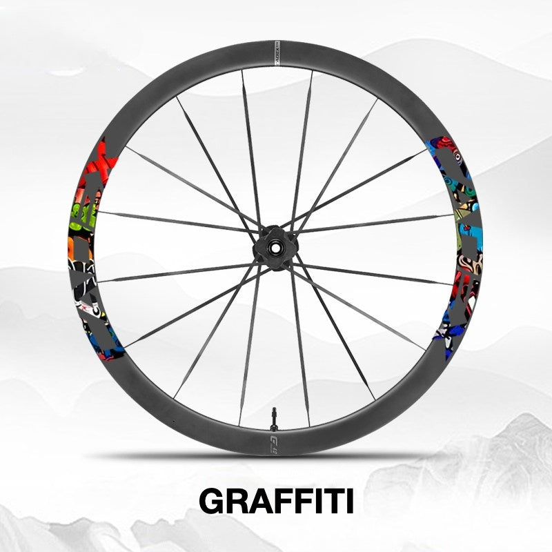 Cadex MAX 40 Wheel Decal Sticker Kit – Logo Cover & Color Customization