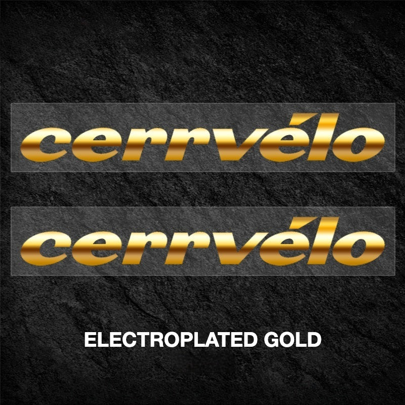 2026 Cervélo P-Series Frame Logo Decals | Waterproof OEM Overlay