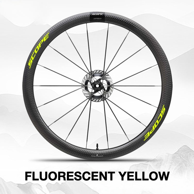 Scope Artech 6 Wheel Decal Sticker Kit – Logo Cover & Color Change
