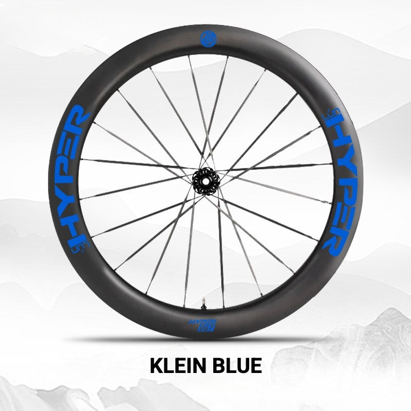 Infinity Logo Decals for Lún HYPER 3 D67 Gen 3 Wheelset | Waterproof Rim Overlay Stickers（Complete Decal Set for Two Wheels + Spare Decals Included）