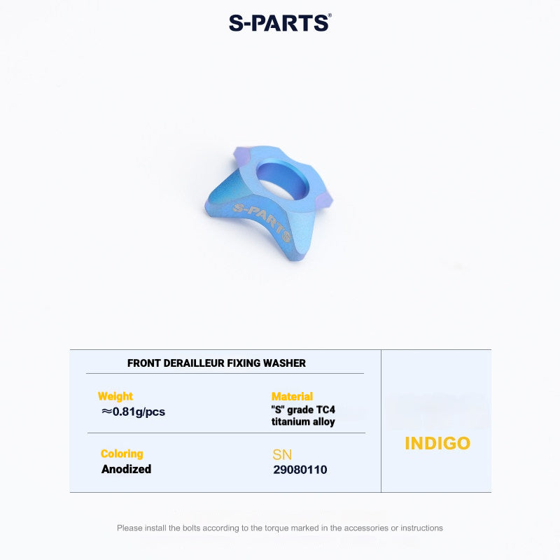 Shimano Road Titanium Bolt Kit – S-PARTS Drivetrain Screws for R8050 / R8150 / R9250