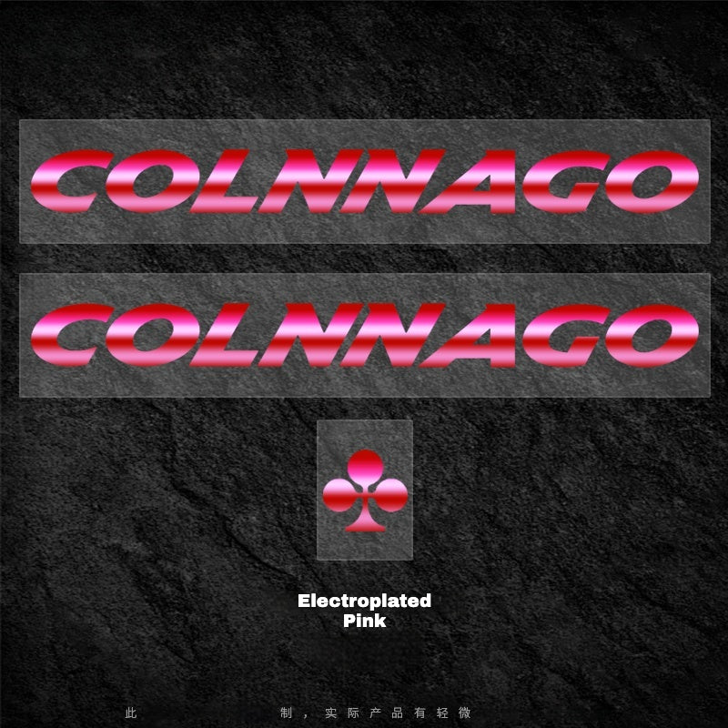 Colnago Y1RS Down Tube Logo Color Decal｜Waterproof & UV Resistant｜Custom Options Available