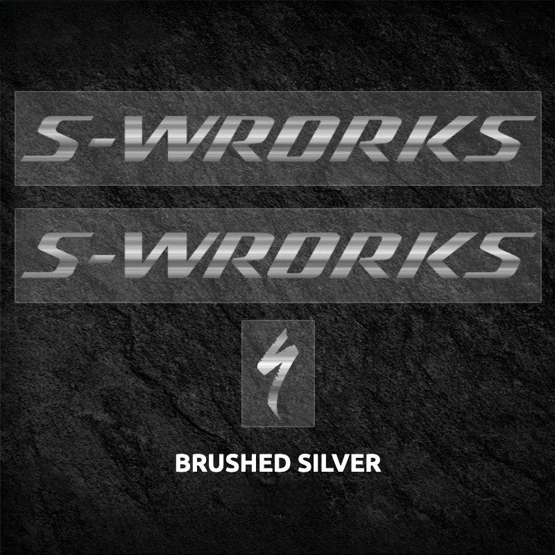 Specialized S-Works Tarmac SL8 Logo Decal Sticker | Waterproof
