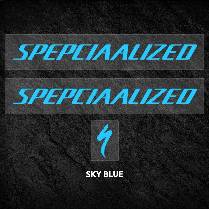 Specialized Tarmac SL7 Frame Logo Cover Decal Sticker | Waterproof Custom Road Bike Frame Decal