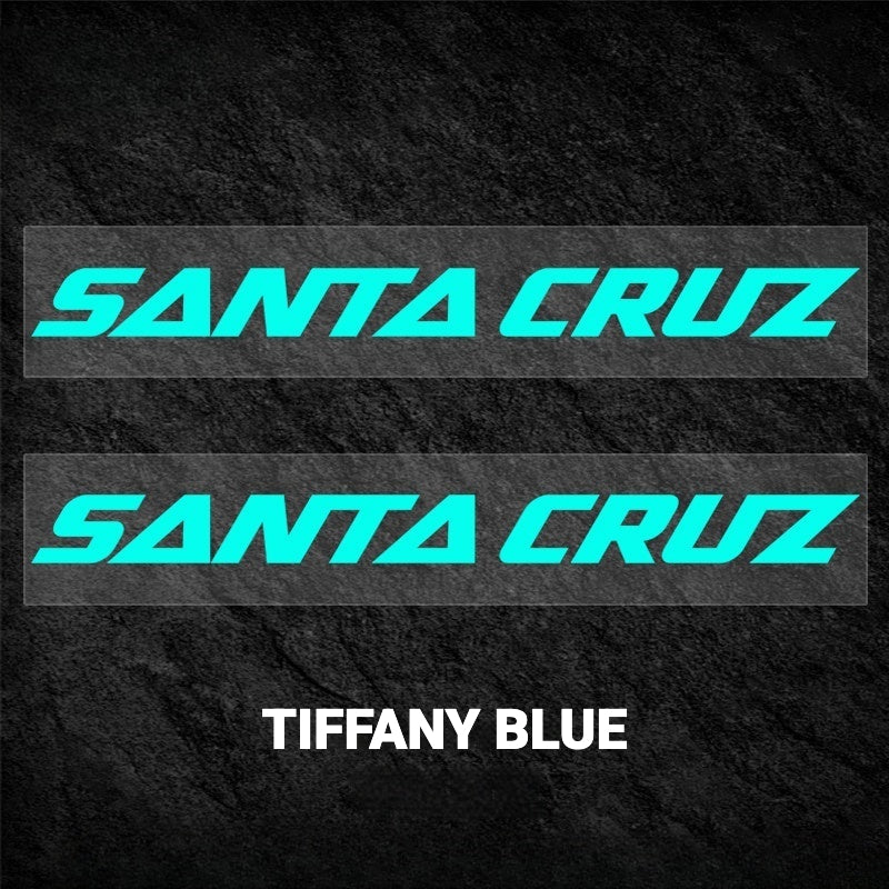 SANTA CRUZ Bronson Frame Logo Decal Kit | Custom Color Change MTB Sticker