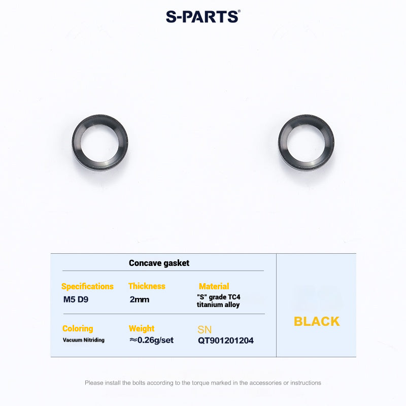 Cervélo S5 Titanium Bolt Kit – Full Frame Lightweight Upgrade Set | CNC TC4 Ti Bolts for Cervélo S5