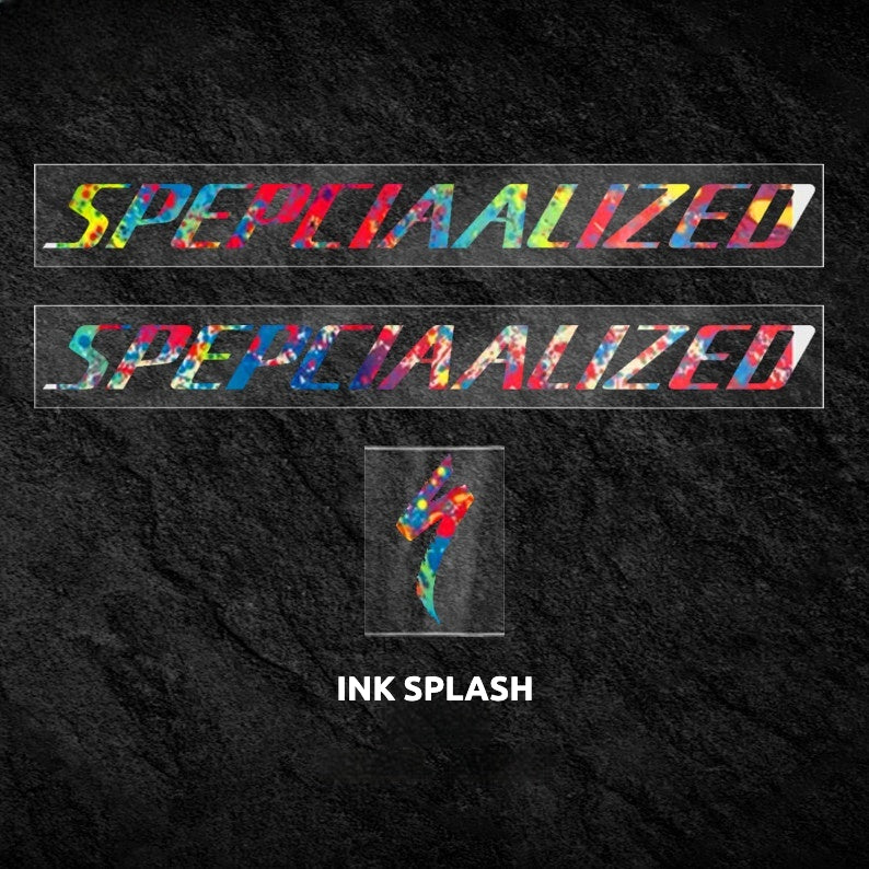 Specialized Tarmac SL7 Frame Logo Cover Decal Sticker | Waterproof Custom Road Bike Frame Decal