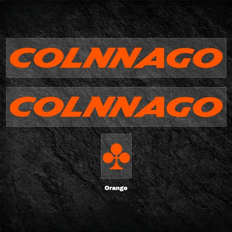 Colnago Y1RS Down Tube Logo Color Decal｜Waterproof & UV Resistant｜Custom Options Available