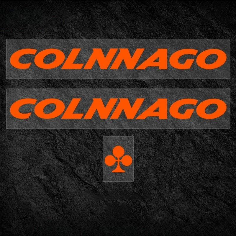 Colnago V5RS Logo Decal Set (2× Downtube + 1× Headtube)｜Custom Frame Color Change Stickers｜35+ Colors