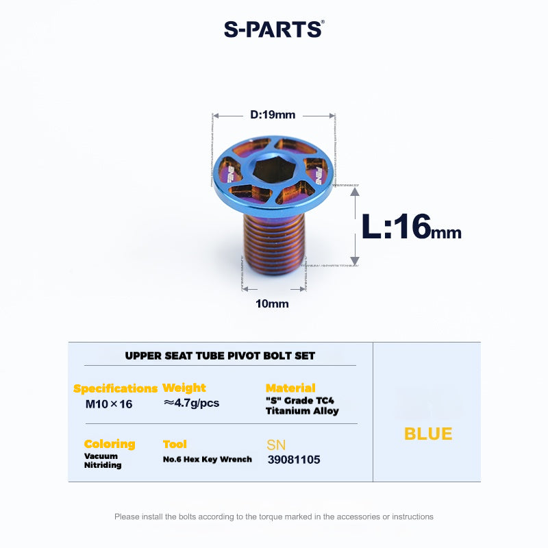 Specialized Epic 8 Suspension Bolt Kit | Full Pivot & Shock Hardware Set