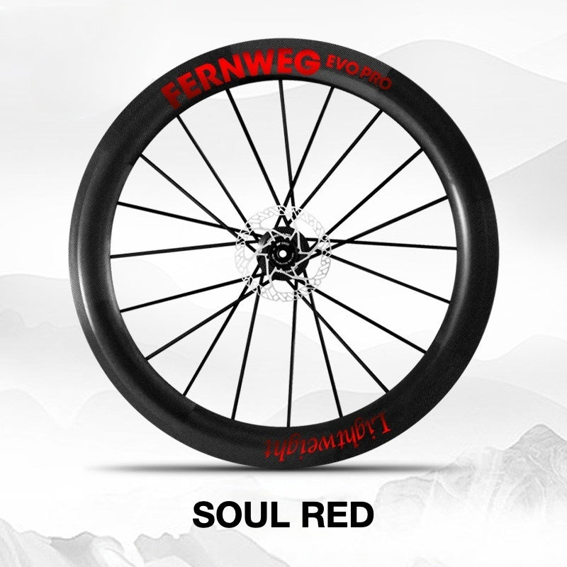 Lightweight Fernweg EVO Pro 85 Wheel Decal Sticker Kit – Logo Cover & Color Change