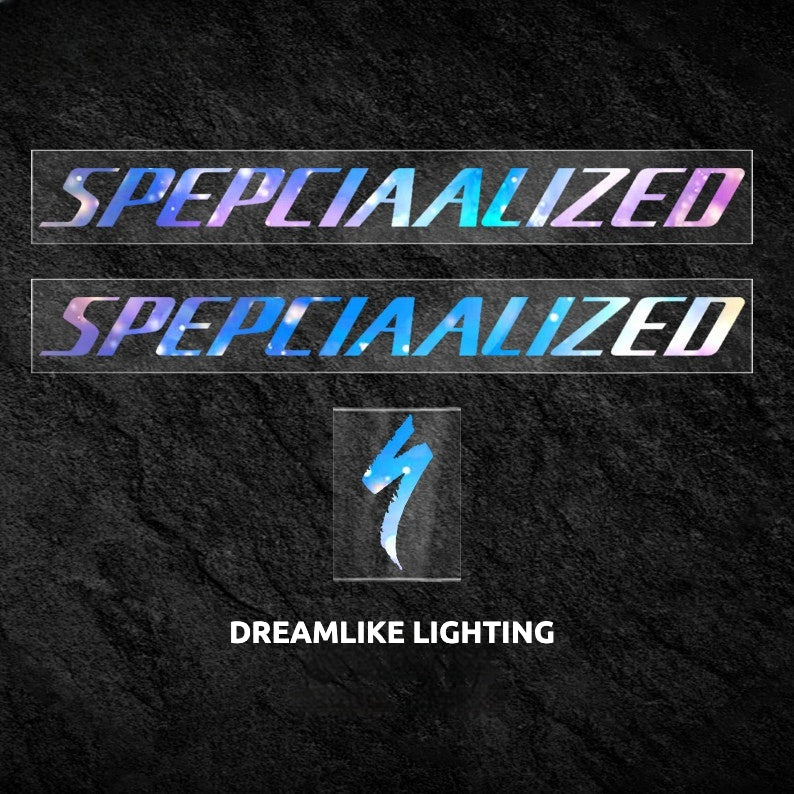 Specialized Tarmac SL7 Frame Logo Cover Decal Sticker | Waterproof Custom Road Bike Frame Decal