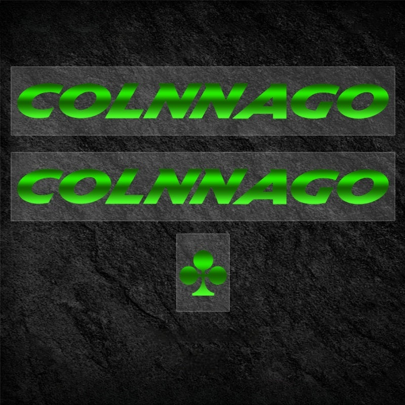 Colnago V5RS Logo Decal Set (2× Downtube + 1× Headtube)｜Custom Frame Color Change Stickers｜35+ Colors