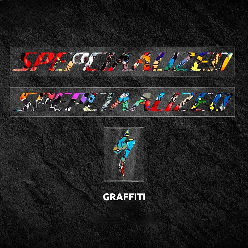 Specialized Tarmac SL7 Frame Logo Cover Decal Sticker | Waterproof Custom Road Bike Frame Decal