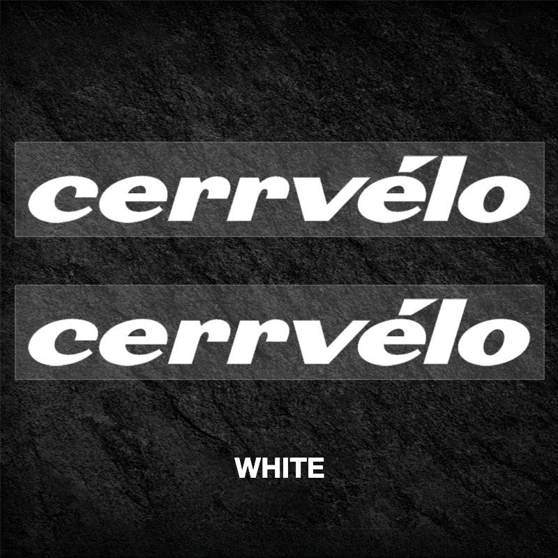 Custom OEM Logo Decals for 2026 Cervélo S5 Road Bike Frame | Waterproof Overlay Stickers