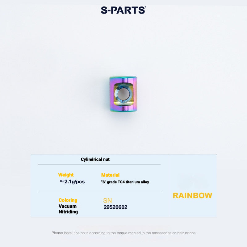 S-PARTS 3DAM Titanium 3D Printed Seatpost Hardware Kit for CERVÉLO S5 (2026 Compatible)