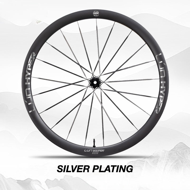 Infinity Logo Decals for Lún HYPER 5 D40 Gen 5 Wheelset | Waterproof Rim Overlay Stickers（Complete Decal Set for Two Wheels + Spare Decals Included）