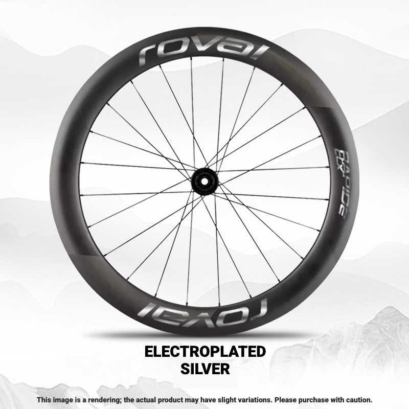 ROVAL RAPIDE CLX II Logo Color Change Sticker | Waterproof | Full Set for Two Wheels + Backup Included