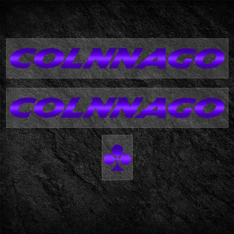 Colnago V5RS Logo Decal Set (2× Downtube + 1× Headtube)｜Custom Frame Color Change Stickers｜35+ Colors