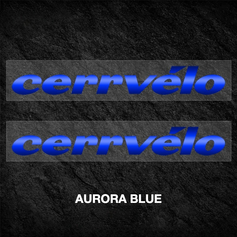 Custom OEM Logo Decals for 2026 Cervélo S5 Road Bike Frame | Waterproof Overlay Stickers