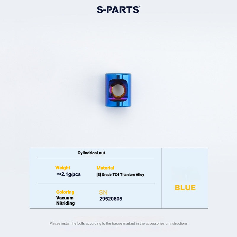 S-PARTS 3DAM Titanium 3D Printed Seatpost Hardware Kit for CERVÉLO S5 (2026 Compatible)