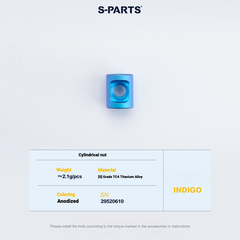 S-PARTS 3DAM Titanium 3D Printed Seatpost Hardware Kit for CERVÉLO S5 (2026 Compatible)