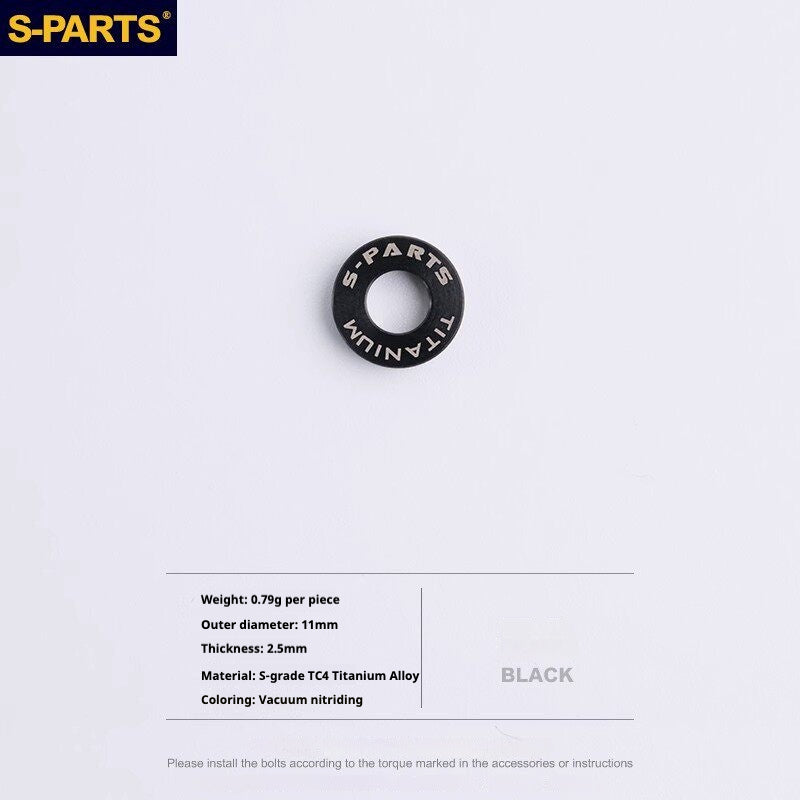S-PARTS 로드 바이크 디스크 브레이크 티타늄 합금 나사 세트, SRAM RED Force Rival 12단 AXS용