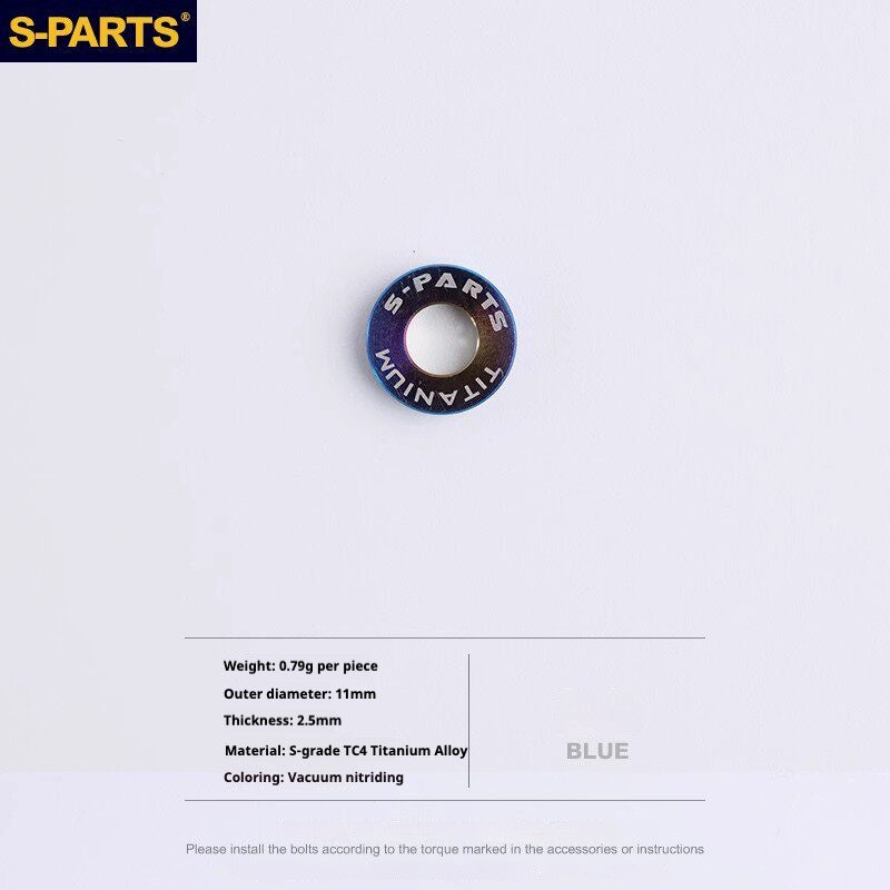 S-PARTS 로드 바이크 디스크 브레이크 티타늄 합금 나사 세트, SRAM RED Force Rival 12단 AXS용