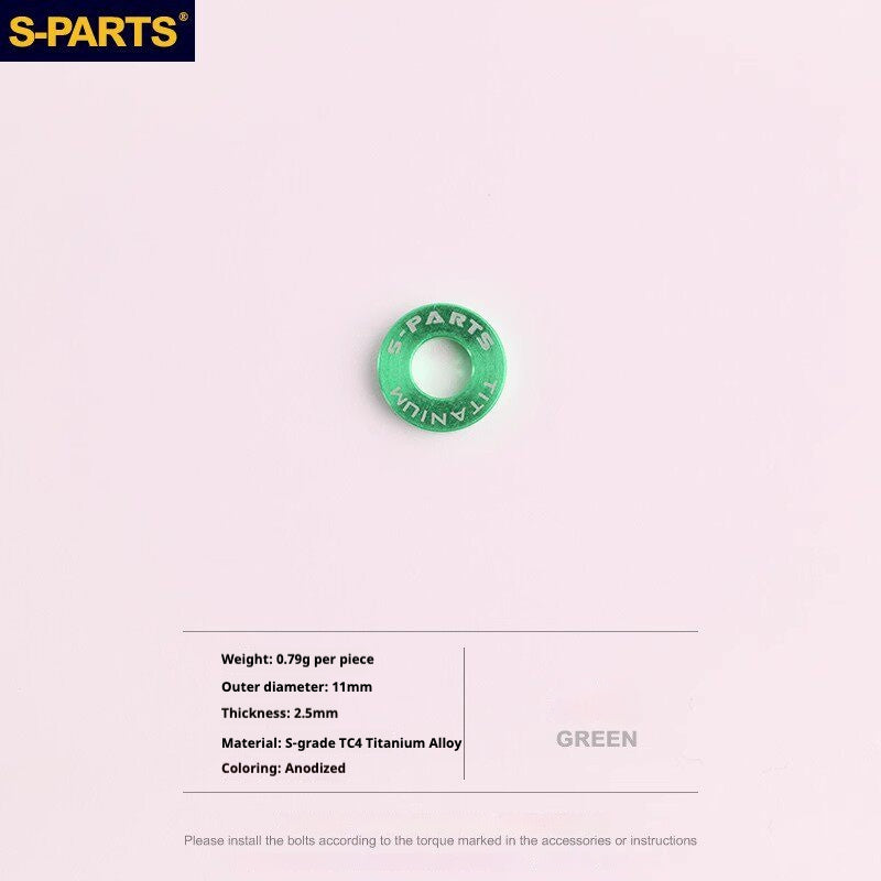 S-PARTS 로드 바이크 디스크 브레이크 티타늄 합금 나사 세트, SRAM RED Force Rival 12단 AXS용