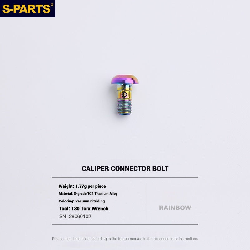 S-PARTS Titanium Bolt Upgrade Kit for SRAM MAVEN Brakes | CNC Precision | Lightweight | Full Color Options