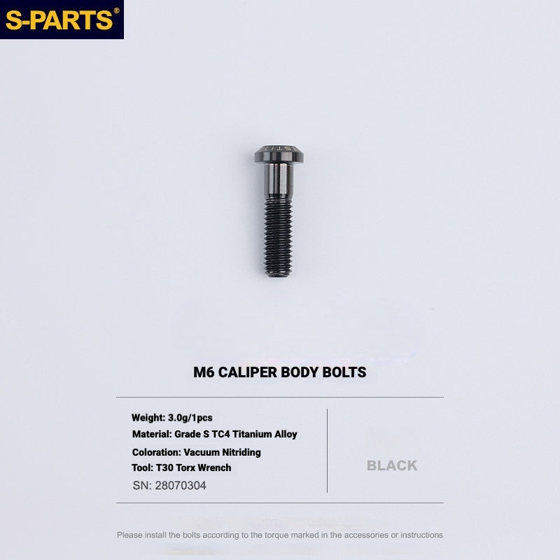 S-PARTS Titanium Bolt Kit for Shimano Ultegra Di2 R8170 Disc Brake & Shifter | Road Bike Upgrade