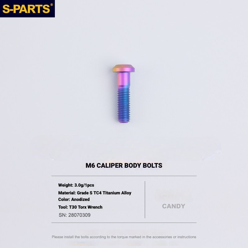 S-PARTS Titanium Bolt Kit for Shimano Ultegra Di2 R8170 Disc Brake & Shifter | Road Bike Upgrade