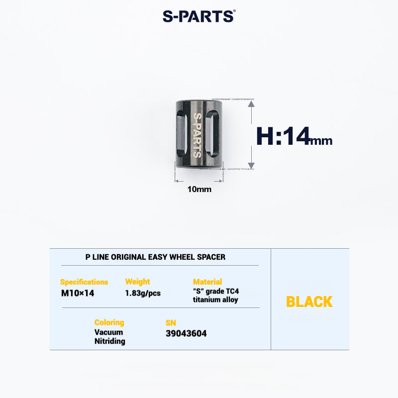 S-PARTS Titanium Bolt Upgrade Kit for Brompton | TC4 CNC Lightweight Frame & Hinge Hardware Set