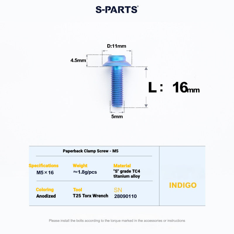 Shimano Dura-Ace R9270 Titanium Disc Brake Bolt Kit