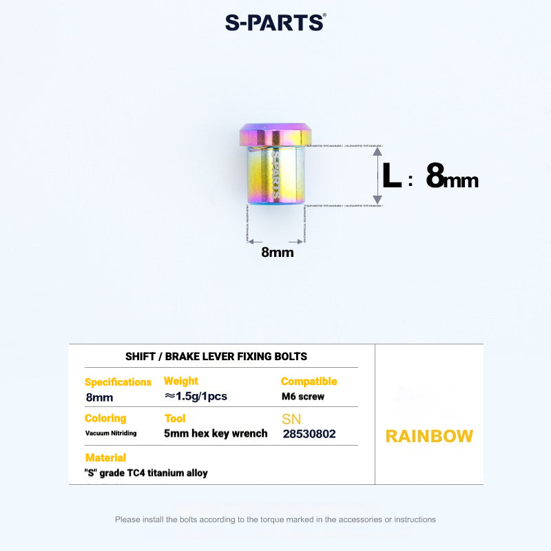 Shimano Dura-Ace R9270 Titanium Disc Brake Bolt Kit