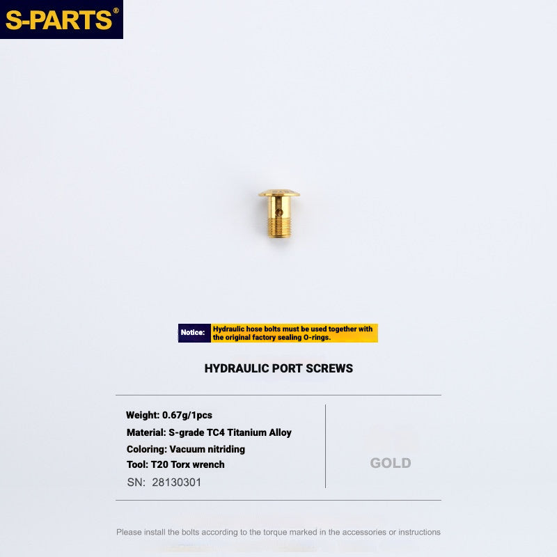 Shimano Dura-Ace R9270 Titanium Disc Brake Bolt Kit