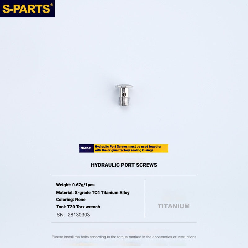 Shimano Dura-Ace R9270 Titanium Disc Brake Bolt Kit