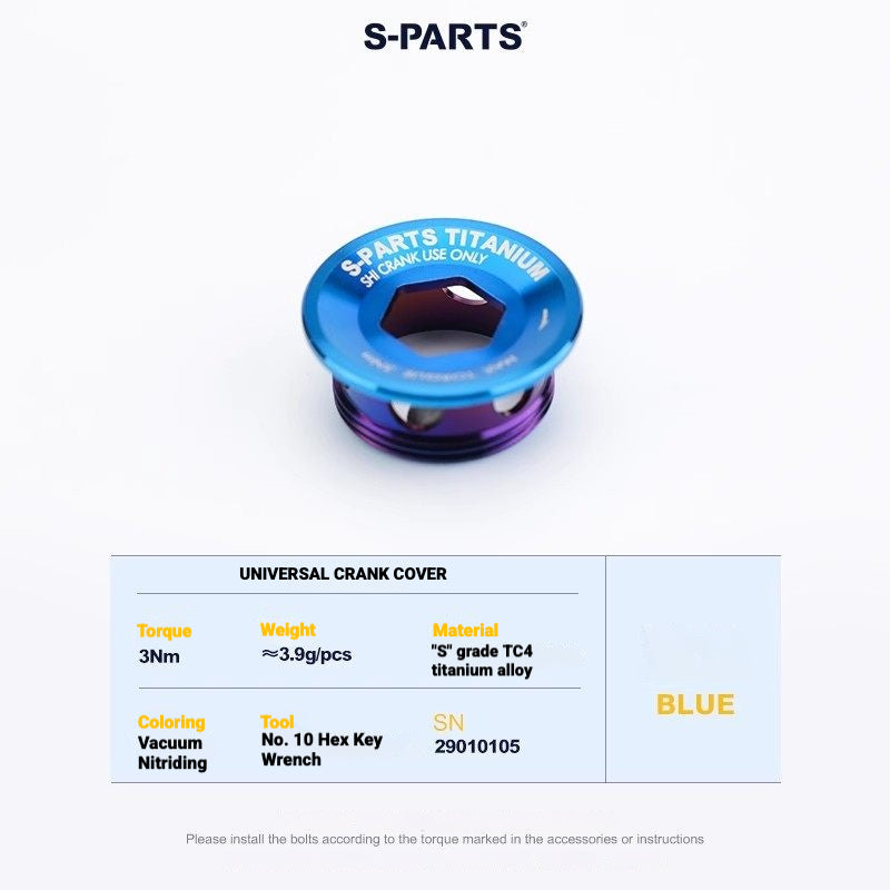 Shimano Road Titanium Bolt Kit – S-PARTS Drivetrain Screws for R8050 / R8150 / R9250