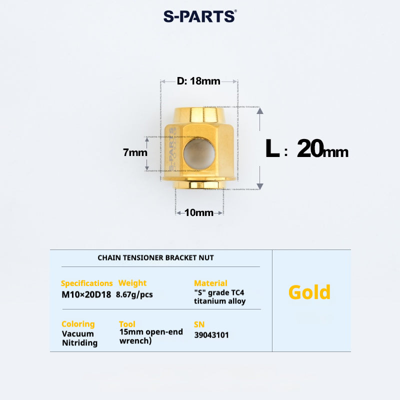 S-PARTS Titanium Bolt Upgrade Kit for Brompton | TC4 CNC Lightweight Frame & Hinge Hardware Set