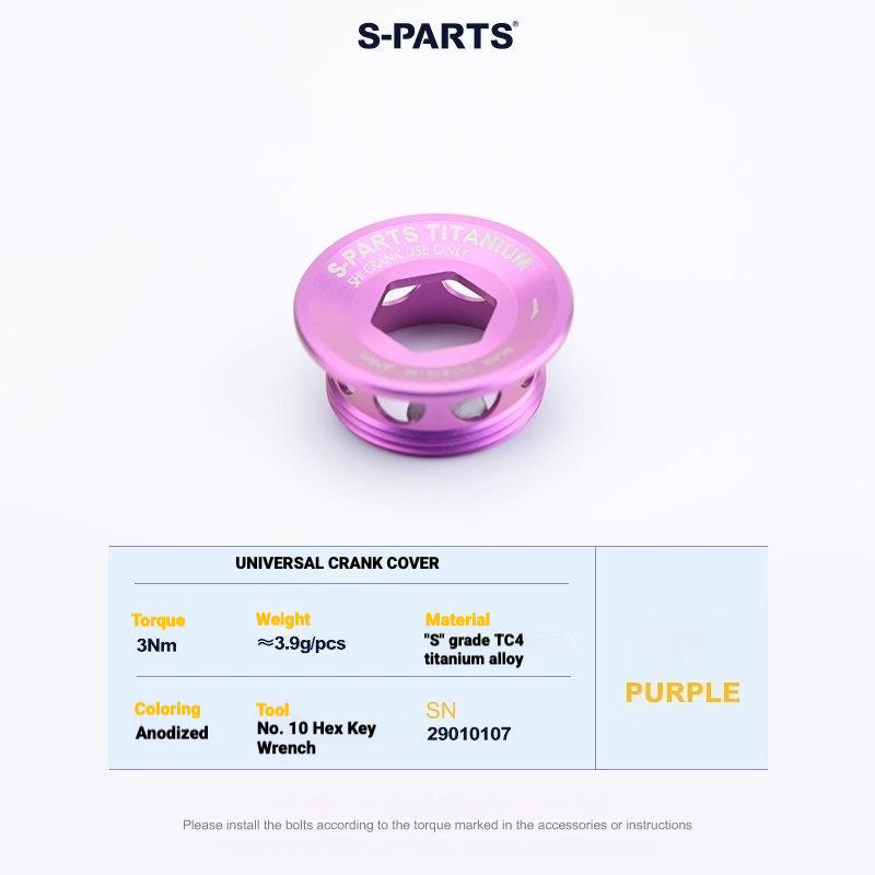 Shimano Road Titanium Bolt Kit – S-PARTS Drivetrain Screws for R8050 / R8150 / R9250