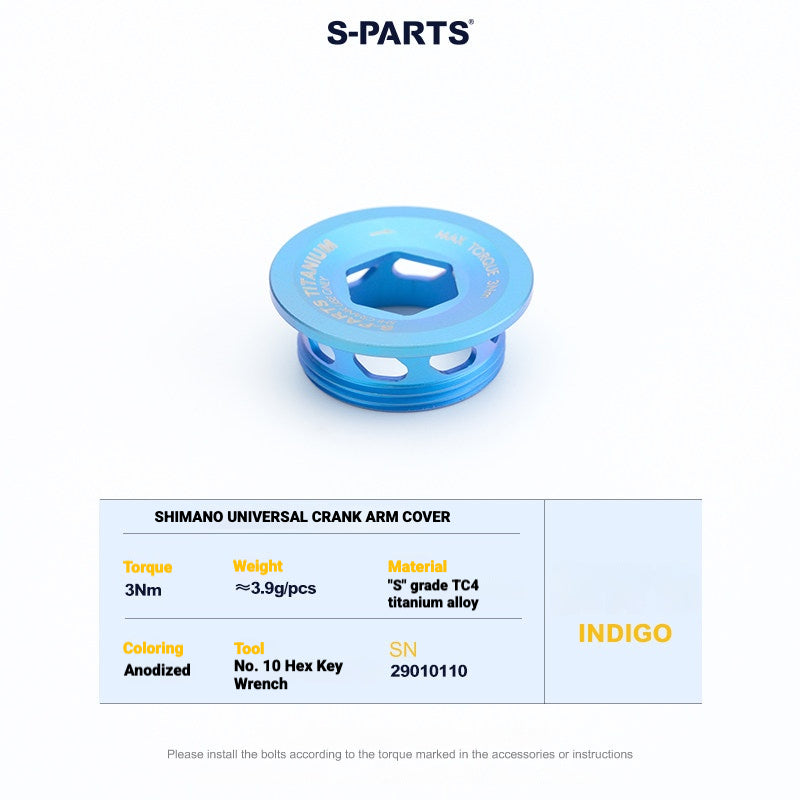 Shimano Road Titanium Bolt Kit – S-PARTS Drivetrain Screws for R8050 / R8150 / R9250