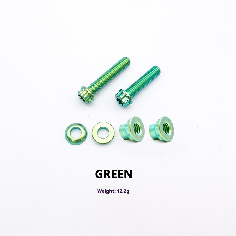 S-PARTS Titanium Seatpost Clamp Bolt Kit for GIANT TCR / PROPEL / DEFY