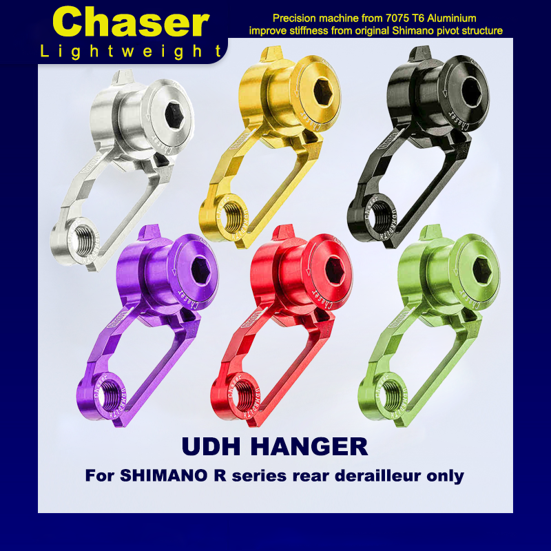 Ultra-Light CNC Aluminum Rear Derailleur Hanger | Only 26.8g | Compatible with UDH Systems (TREK MADONE 8, X-LAB RT, VAN RYSEL RCR & More) 1 pcs