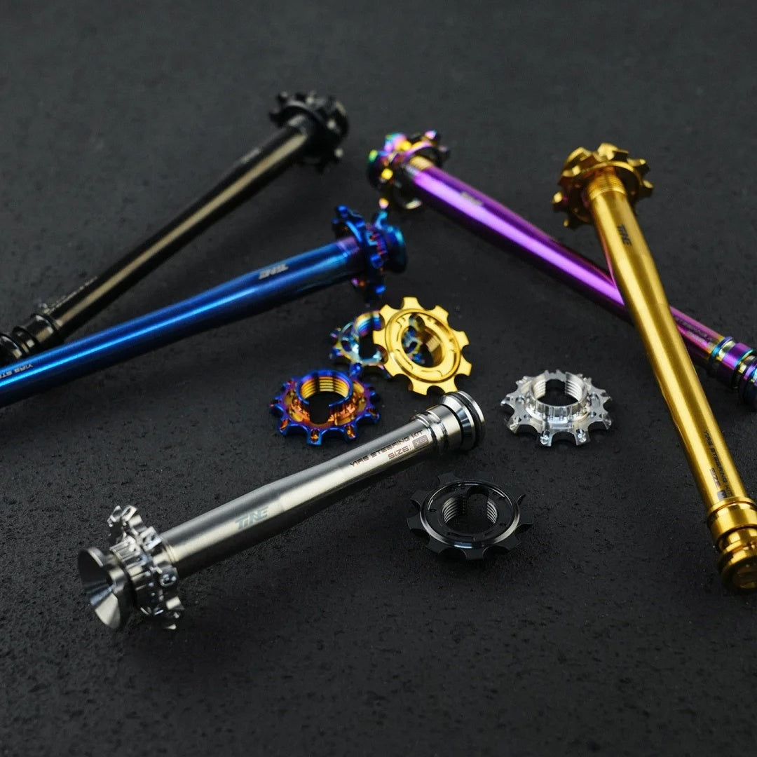 TiNE Ultra-Light Titanium Compression Plug Shaft for Colnago Y1RS | Steerer Upgrade