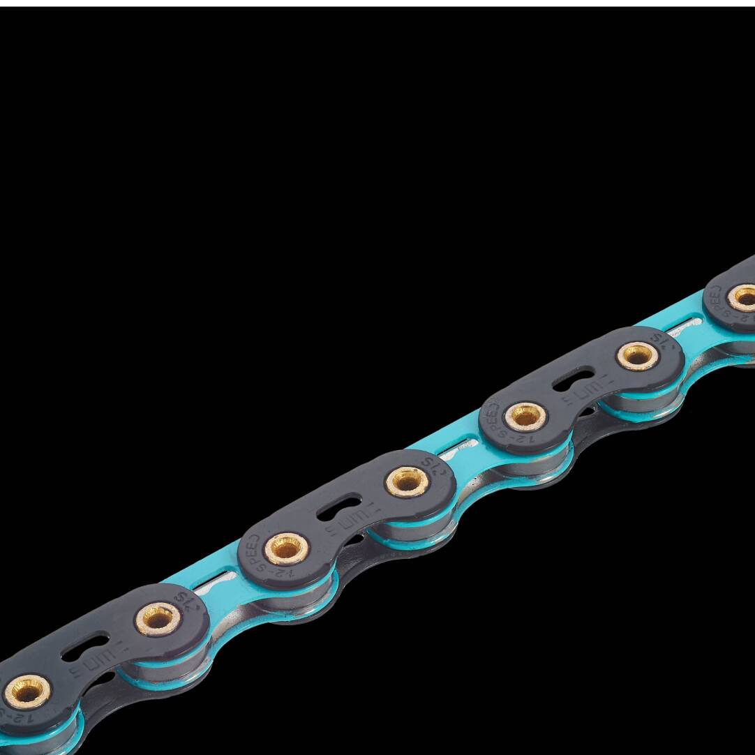 SUMC S12SLPRO 12-Speed Hollow Crescent Chain – Dual-Color Design, Compatible with Shimano 12s