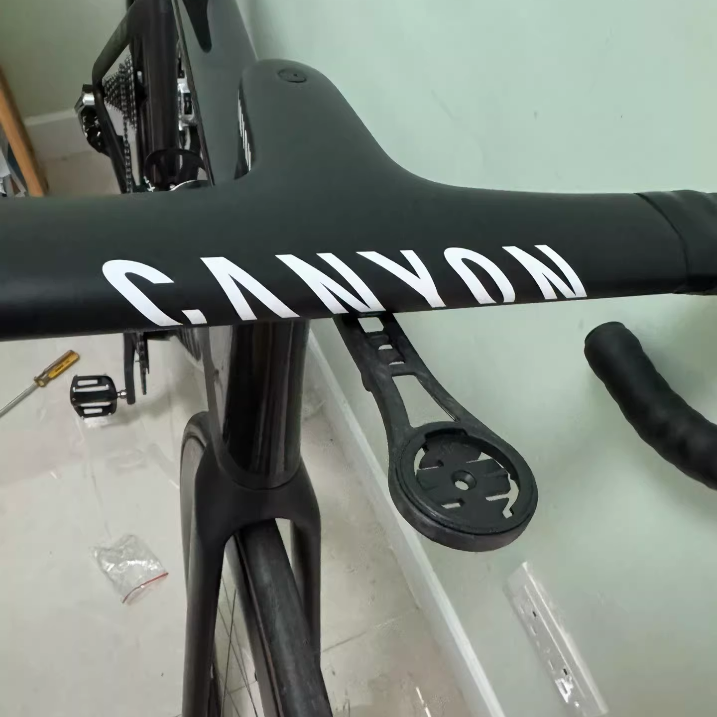 10g Ultra-Light Carbon Computer Mount – Compatible with Roval, Vision, Canyon, BMC, THM, Darimo & More