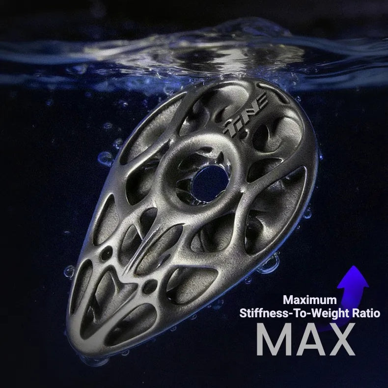 TiNE × Eclos Titanium Headset Top Cap for Pinarello 2021 / 2025 BESO Topology Ultralight