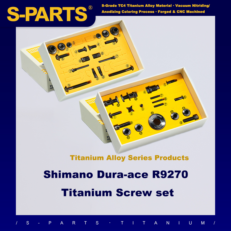 Shimano Dura-ace R9250 R9270 Titanium Screw Shifter and Brake Kit